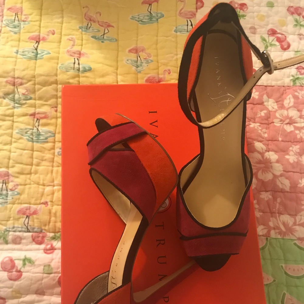 Kyra multicolor suede shoes
